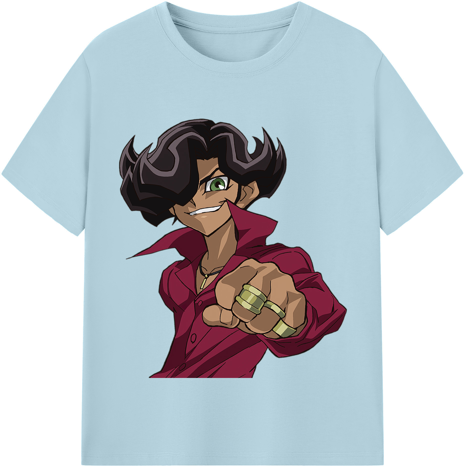 （画像用） 遊☆戯☆王 Yu-Gi-Oh! 綿100％半袖Tシャツ（フロントプリント）